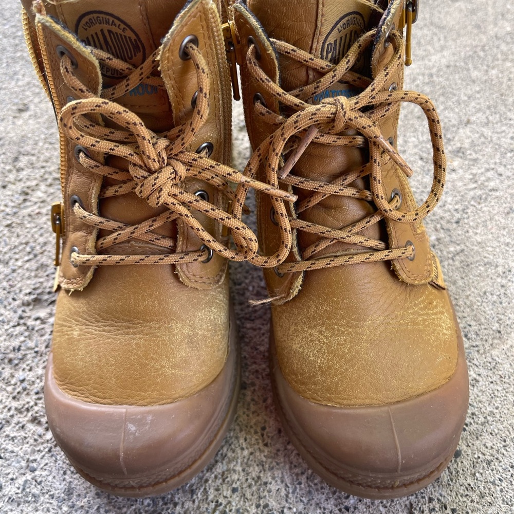 Palladium Pampa Hi Cuff Waterproof Toddler Boots